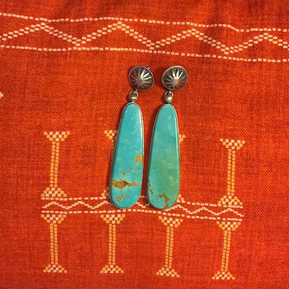 Brit West Western Slab Earrings